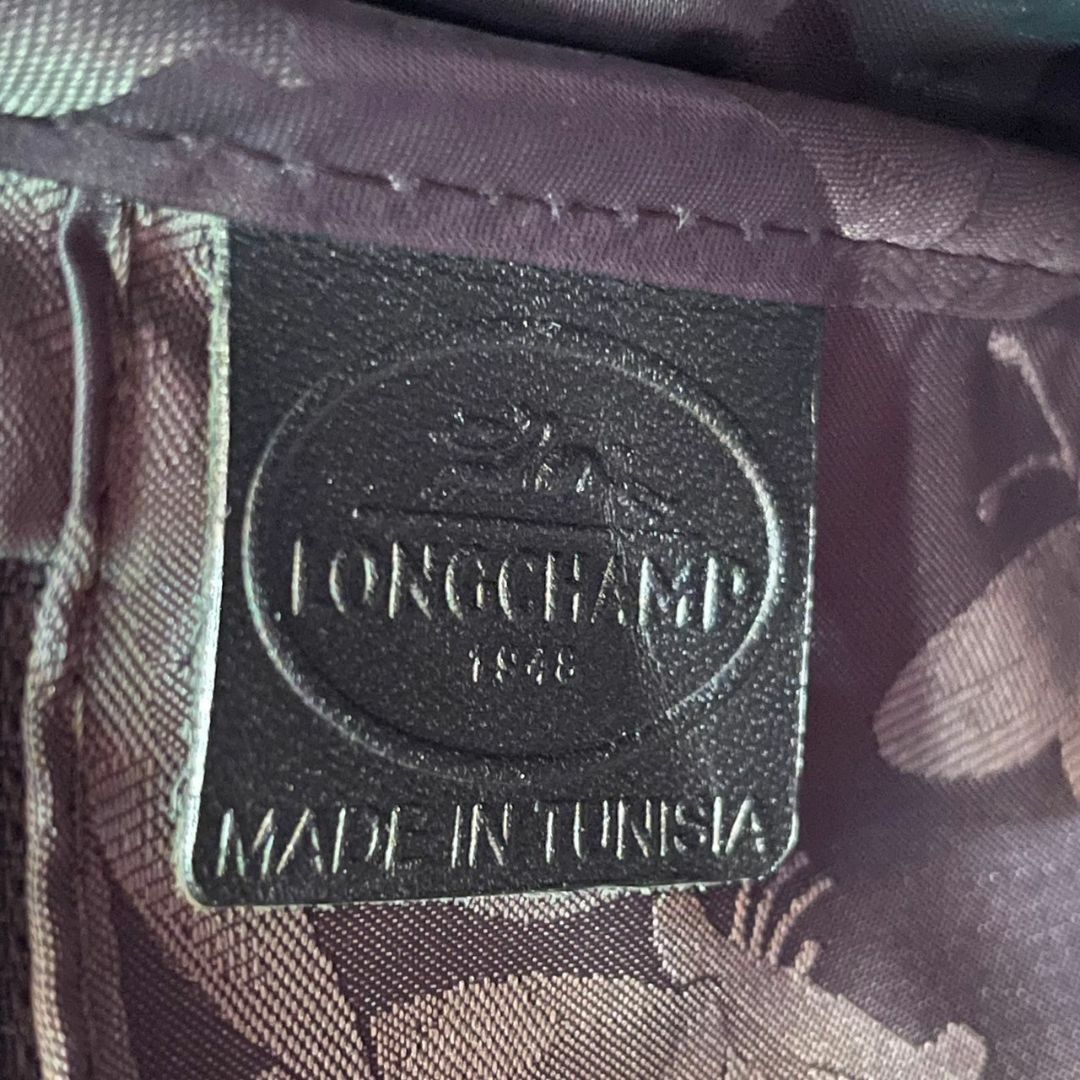 LONGCHAMP(ロンシャン)の【希少/未使用級】 ロンシャン ロゾ  クロコ型押し メタリックブラウン A4 レディースのバッグ(トートバッグ)の商品写真