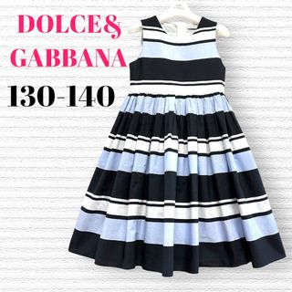 ドルチェアンドガッバーナ(DOLCE&GABBANA)のドルチェアンドガッバーナ　コットンワンピース　130-140【匿名配送】(ワンピース)