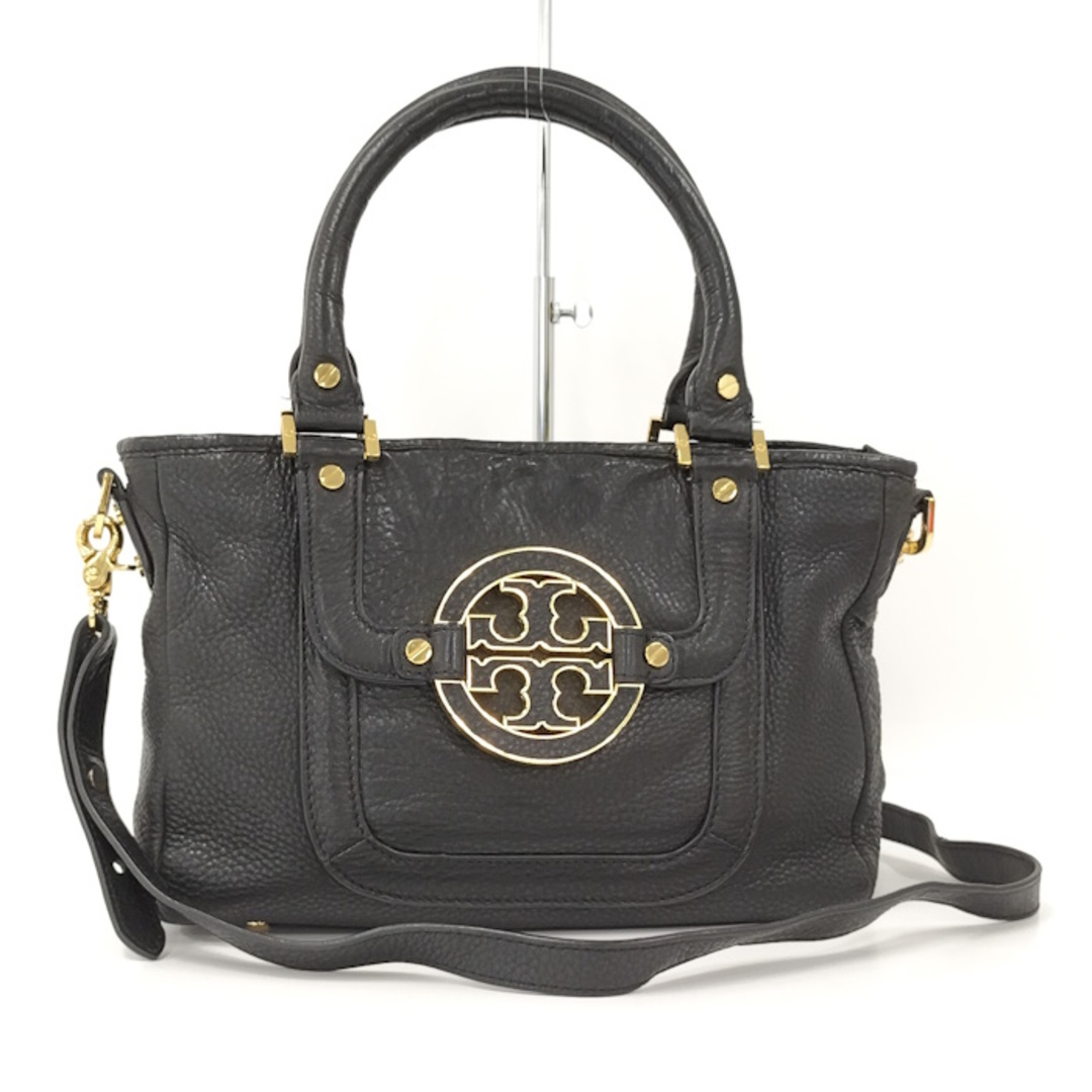 Tory Burch(トリーバーチ)のTORY BURCH アマンダ 2WAY ショルダーバッグ レザー ブラック レディースのバッグ(その他)の商品写真