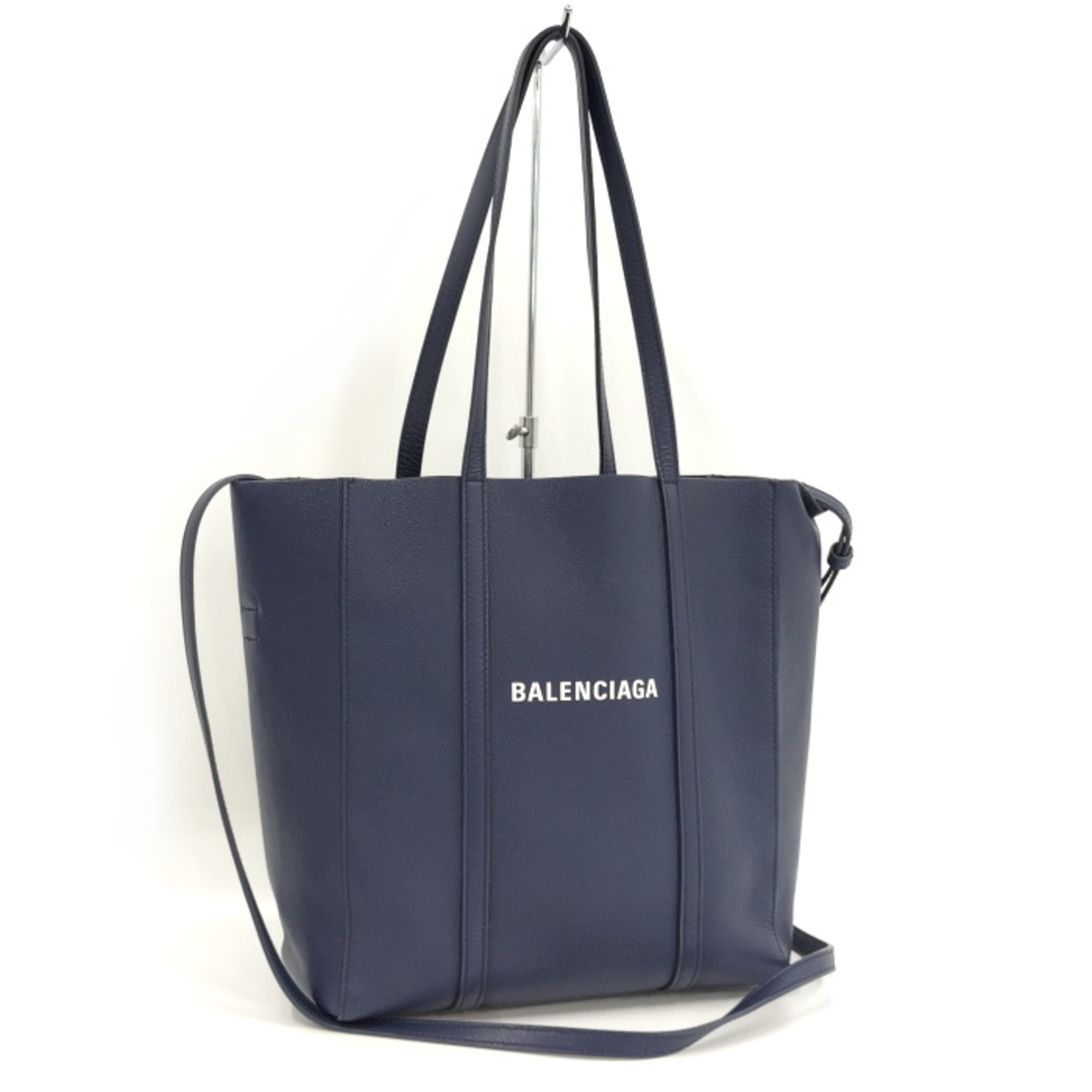 Balenciaga(バレンシアガ)のBALENCIAGA エブリデイ XS トートバッグ レザー ネイビー レディースのバッグ(トートバッグ)の商品写真