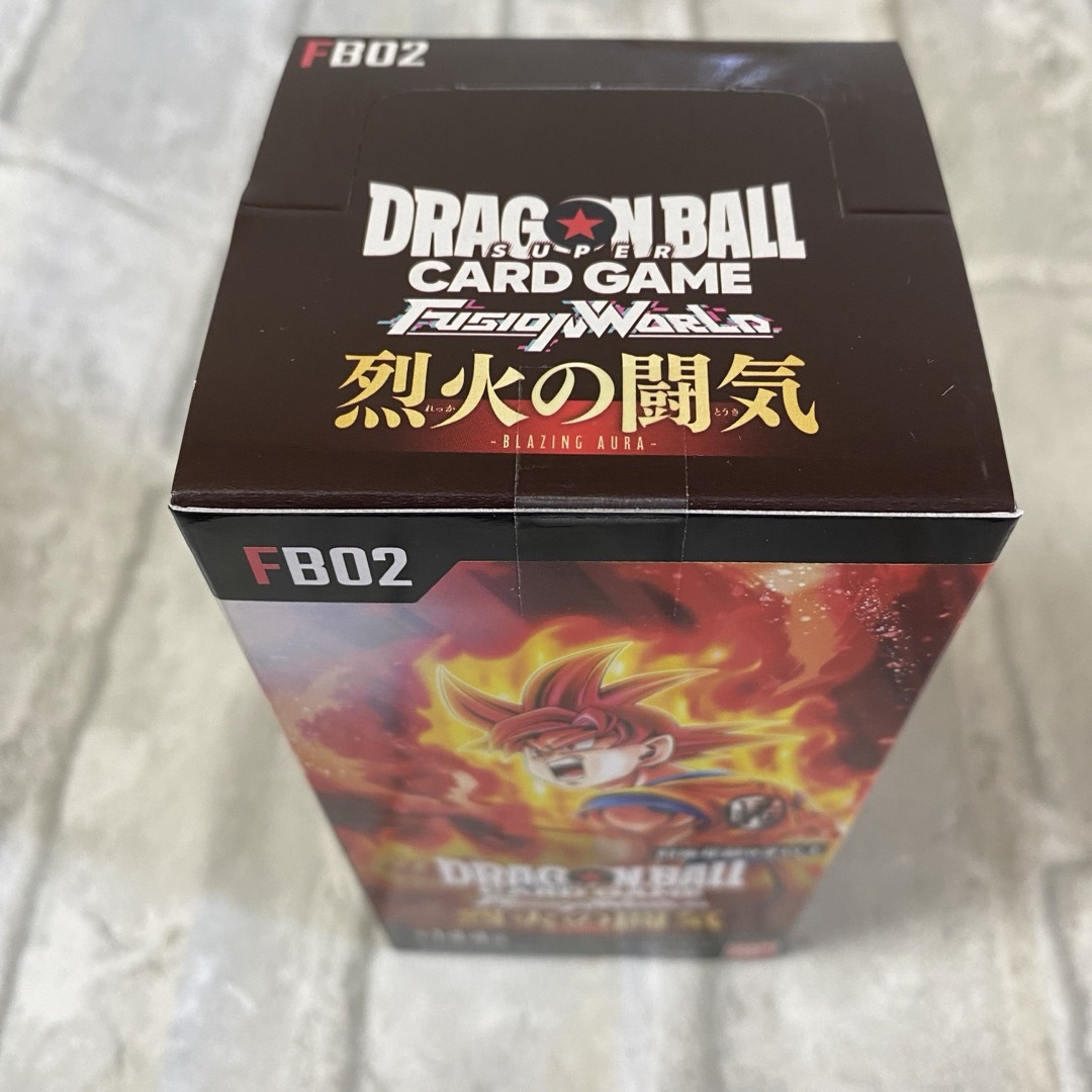 【テープ付き】ドラゴンボール フュージョンワールド 烈火の闘気 1BOX 未開封 エンタメ/ホビーのトレーディングカード(Box/デッキ/パック)の商品写真