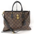 LOUIS VUITTON フラワートート 2WAYハンドバッグ モノグラム