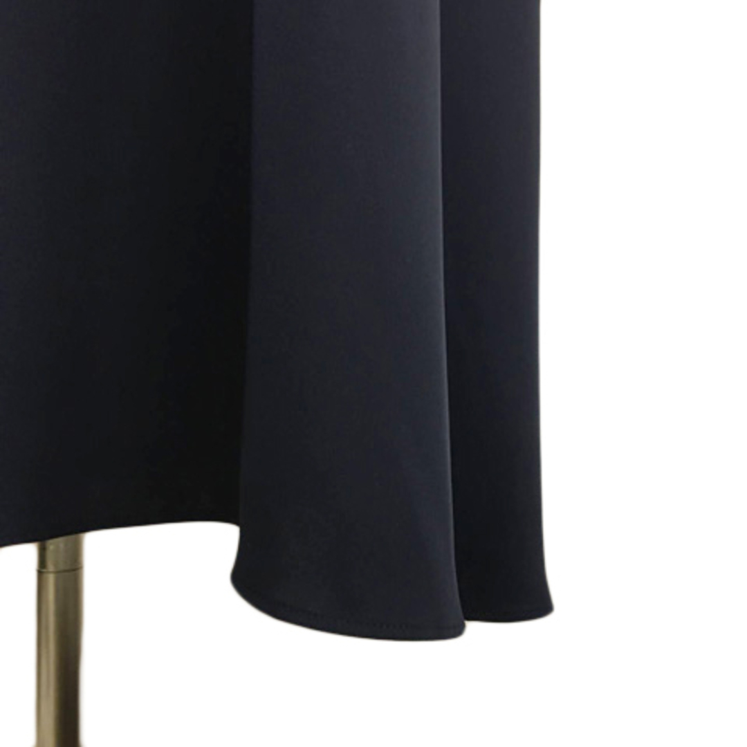 UNITED ARROWS(ユナイテッドアローズ)のユナイテッドアローズ ワンピース Aライン フレア 膝丈 無地 半袖 36 紺 レディースのワンピース(ひざ丈ワンピース)の商品写真