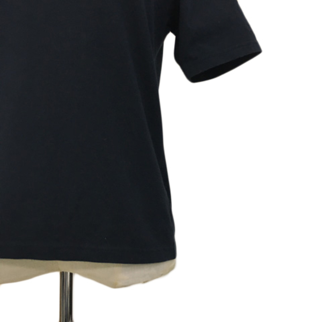 エヴェックス バイ クリツィア カットソー Tシャツ チュール 半袖 40 黒 レディースのトップス(カットソー(半袖/袖なし))の商品写真