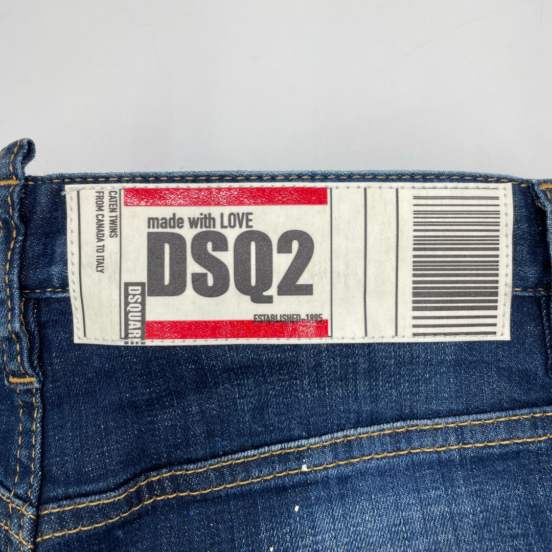 DSQUARED2(ディースクエアード)のディースクエアード S71LB0917 21年 SEXY TWIST スキニーパンツ 44 メンズのパンツ(その他)の商品写真