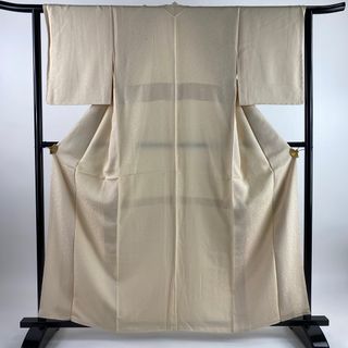 色無地 身丈160.5cm 裄丈62.5cm 正絹 名品 【中古】(着物)