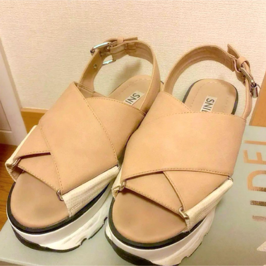 SNIDEL(スナイデル)のスナイデル  スニーカーソールサンダル レディースの靴/シューズ(サンダル)の商品写真