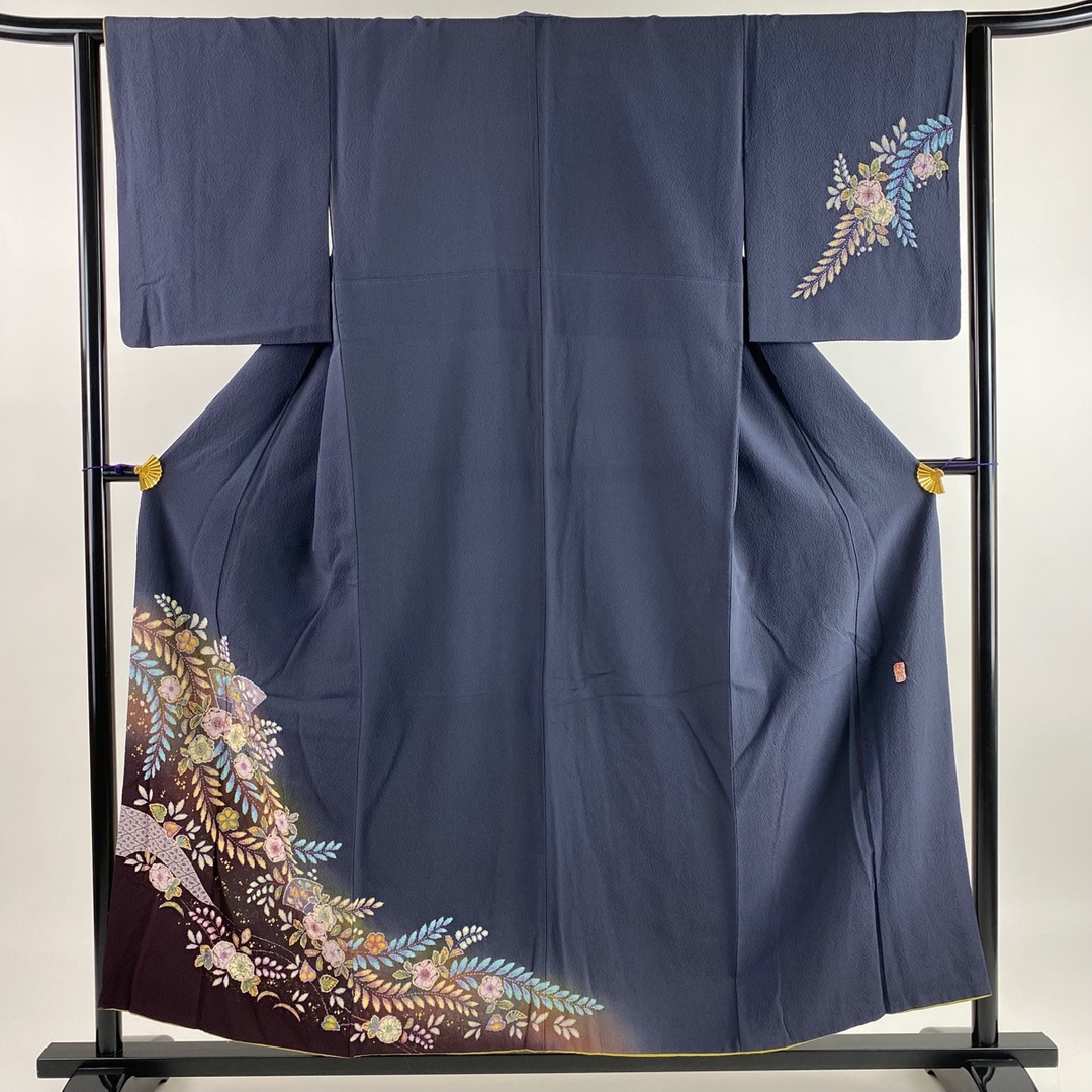 付下げ 身丈154.5cm 裄丈63cm 正絹 名品 【中古】 レディースの水着/浴衣(着物)の商品写真