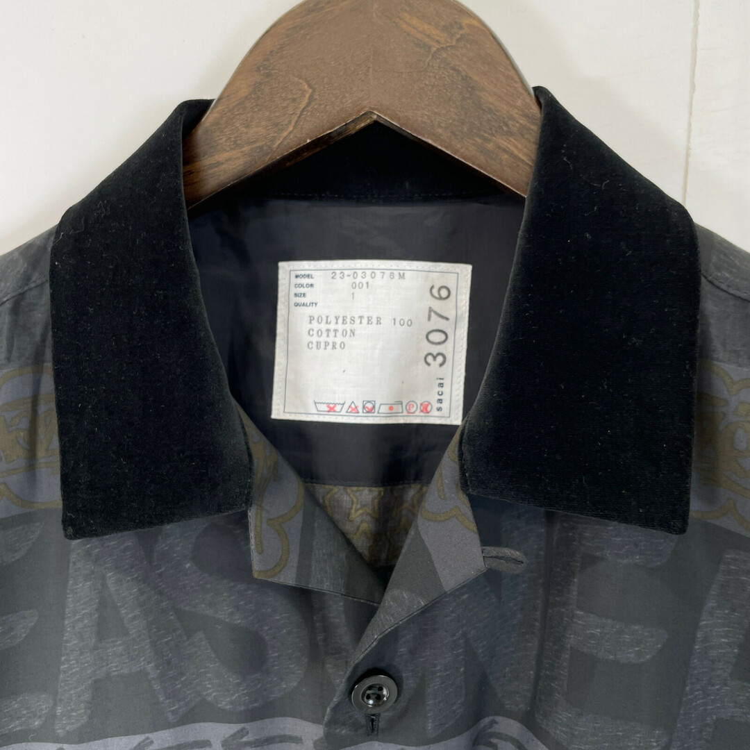 sacai(サカイ)のサカイ 23-03076M ｴﾘｯｸﾍｲｽﾞｺﾗﾎﾞ Stripe Print Shirt 1 メンズのトップス(その他)の商品写真