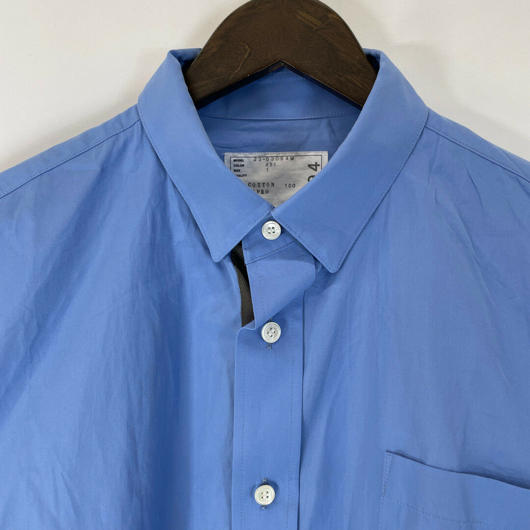 sacai(サカイ)のサカイ 23-03094M Thomas Mason Cotton Poplin L/S Shirt 1 メンズのトップス(その他)の商品写真