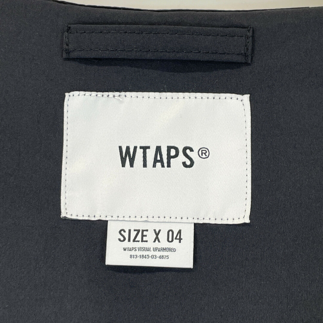 W)taps(ダブルタップス)のダブルタップス ブラック 22AW  222WVDTーSHM02 PLATEAU LS POLY TAFFETA FORTLESS 04 メンズのジャケット/アウター(その他)の商品写真