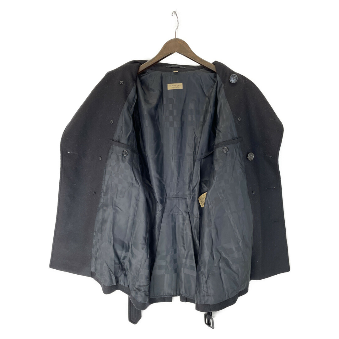 BURBERRY(バーバリー)のバーバリー ブラック 8077474 ウール ダブルコート 44 メンズのジャケット/アウター(その他)の商品写真