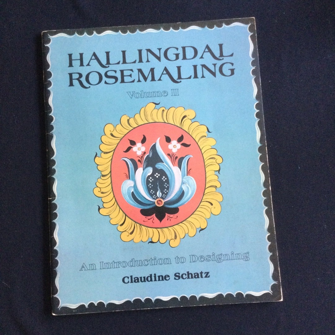 ローズマリング　トールペイント　ノルウェー　洋書　図案集　Rosemaling エンタメ/ホビーの本(洋書)の商品写真