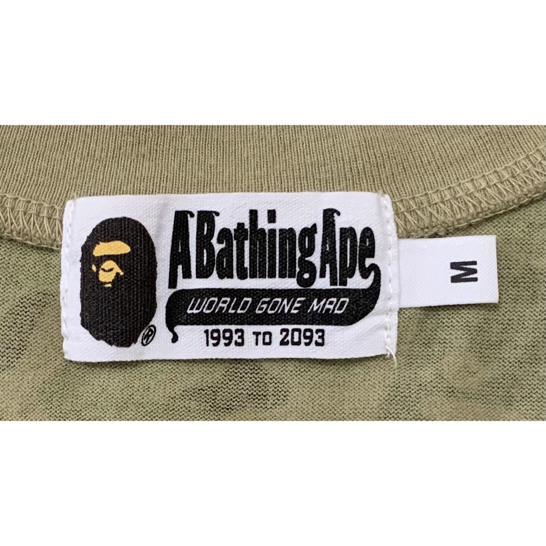 A BATHING APE(アベイシングエイプ)の★激レア★ APE カレッジロゴ タンクトップ M 大猿 Tシャツ ノースリーブ メンズのトップス(タンクトップ)の商品写真