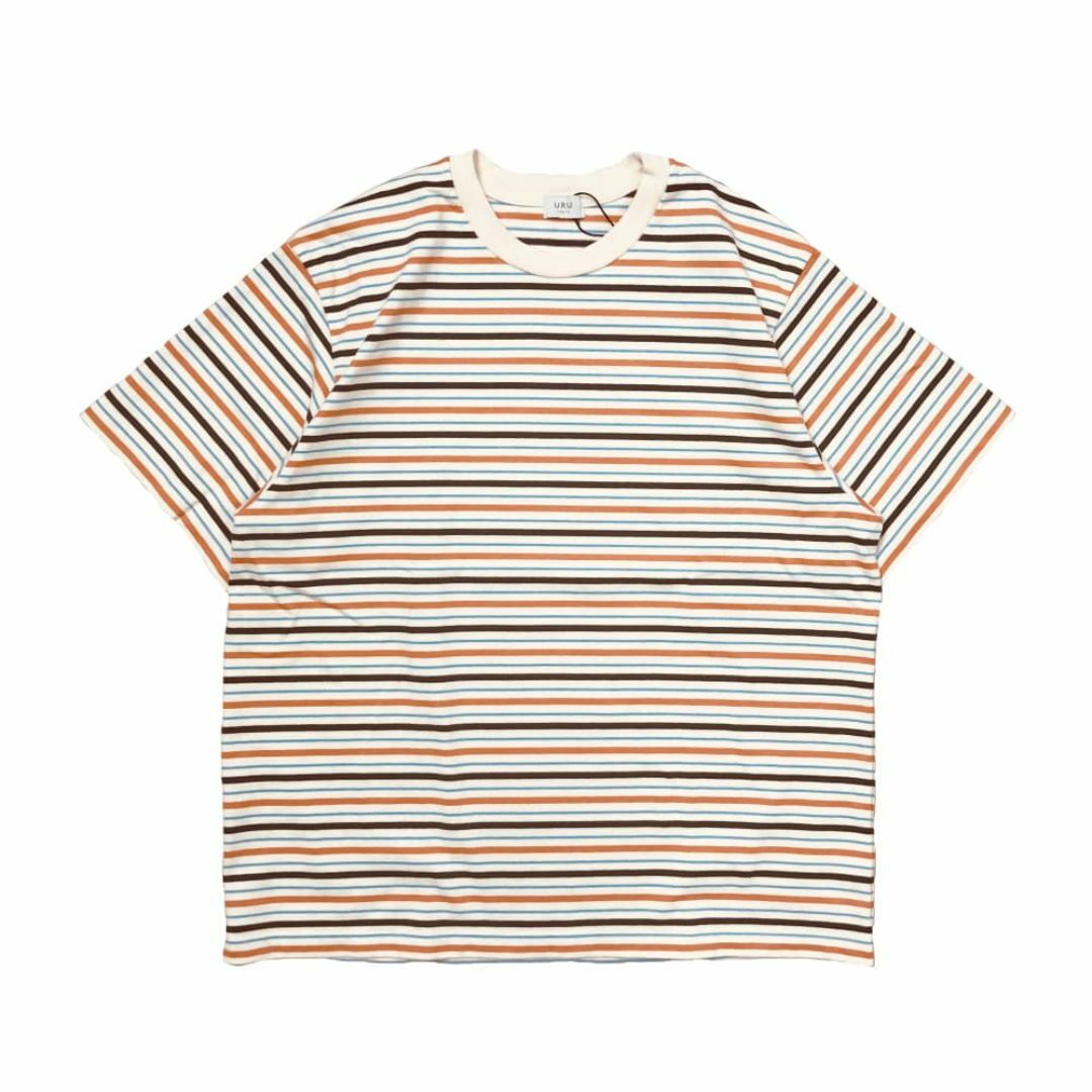 URU(ウル)の22S/S URU(ウル)ボーダーカットソー メンズのトップス(Tシャツ/カットソー(半袖/袖なし))の商品写真