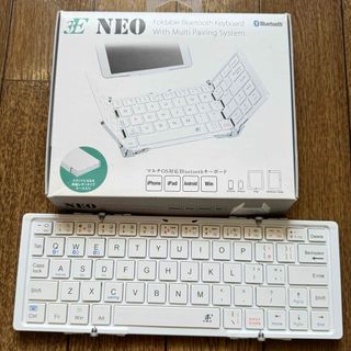 Bluetooth3.0 キーボード 3つ折りNEO(オフィス/パソコンデスク)