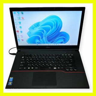 D112856 Fujitsuノートパソコン Windows11オフィス付き(ノートPC)