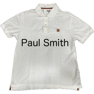 Paul Smith - 高級 Paul Smith ポールスミス 半袖 ポロシャツ 刺繍 日本製 XL