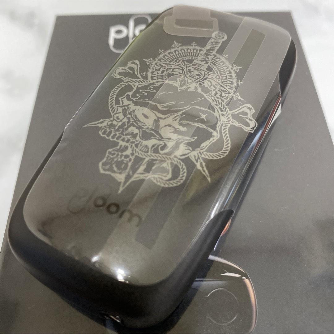 PloomTECH(プルームテック)のスカル デザイン プルームエックス Ploom X アドバンスド 本体 ブラック メンズのファッション小物(タバコグッズ)の商品写真