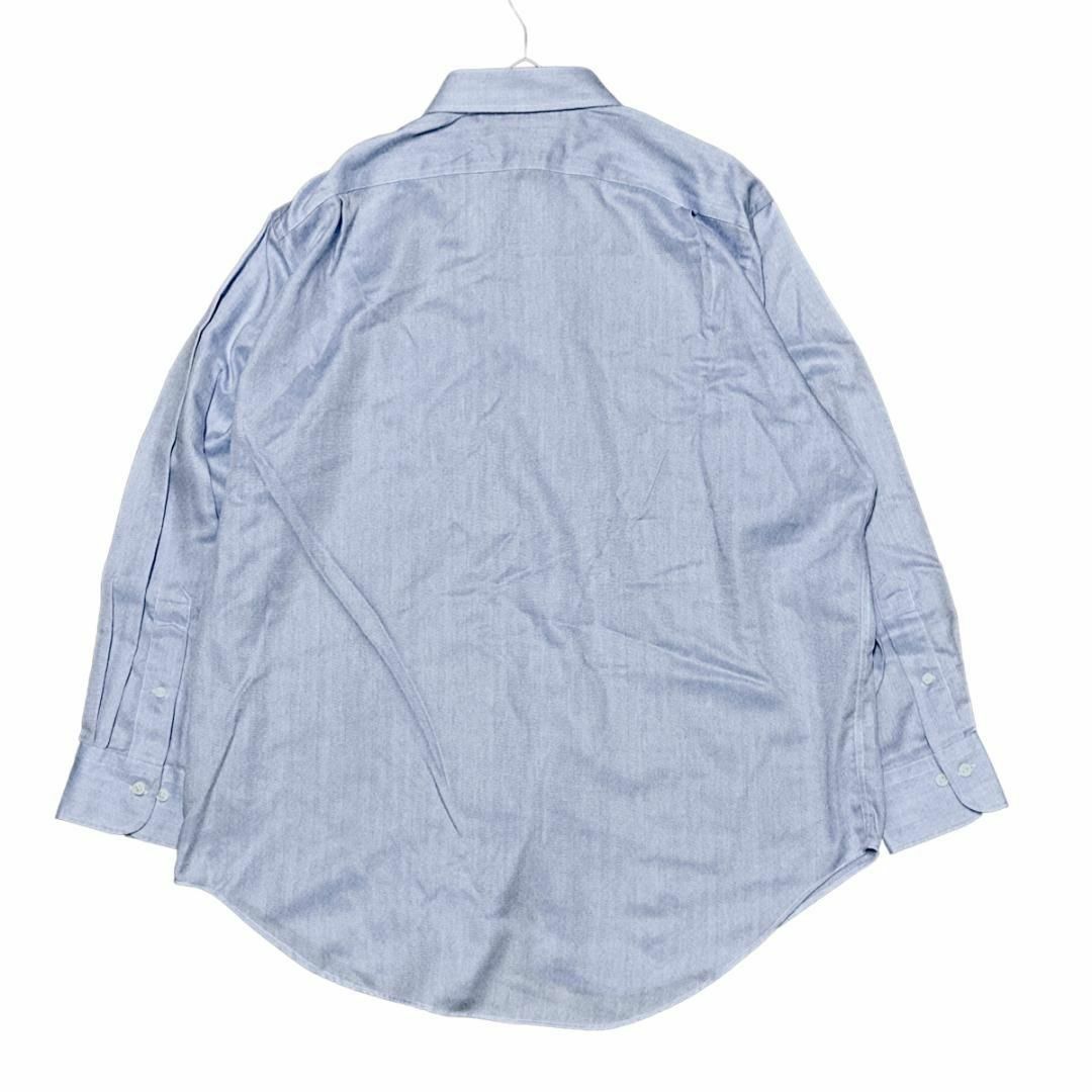 Ralph Lauren(ラルフローレン)のローレンラルフローレン 長袖シャツ ヘリンボーン胸ポケット ノンアイロンd35 メンズのトップス(シャツ)の商品写真