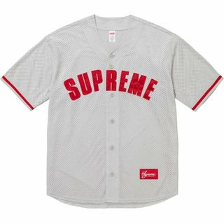 Supreme Ultrasuede Mesh Baseball Jersey