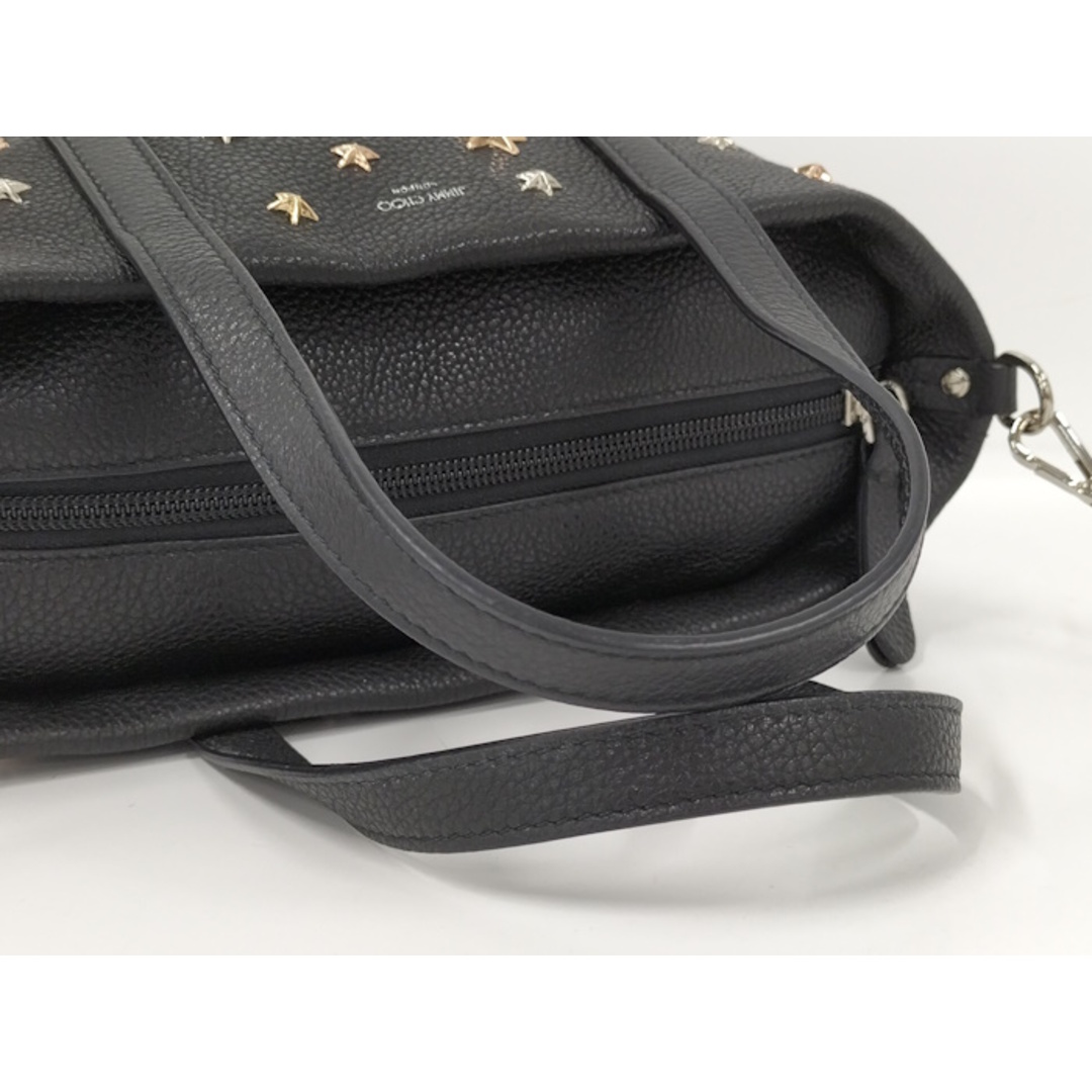 JIMMY CHOO - Jimmy Choo ミニサラ スタースタッズ 2WAY トート JIMMY CHOO - Jimmy Choo ミニサラ スタースタッズ 2WAY トート