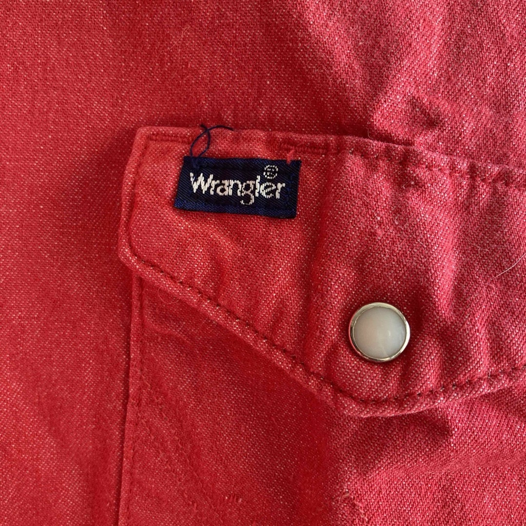 Wrangler(ラングラー)のWrangler Western denim shirt  80s USA製  メンズのトップス(シャツ)の商品写真