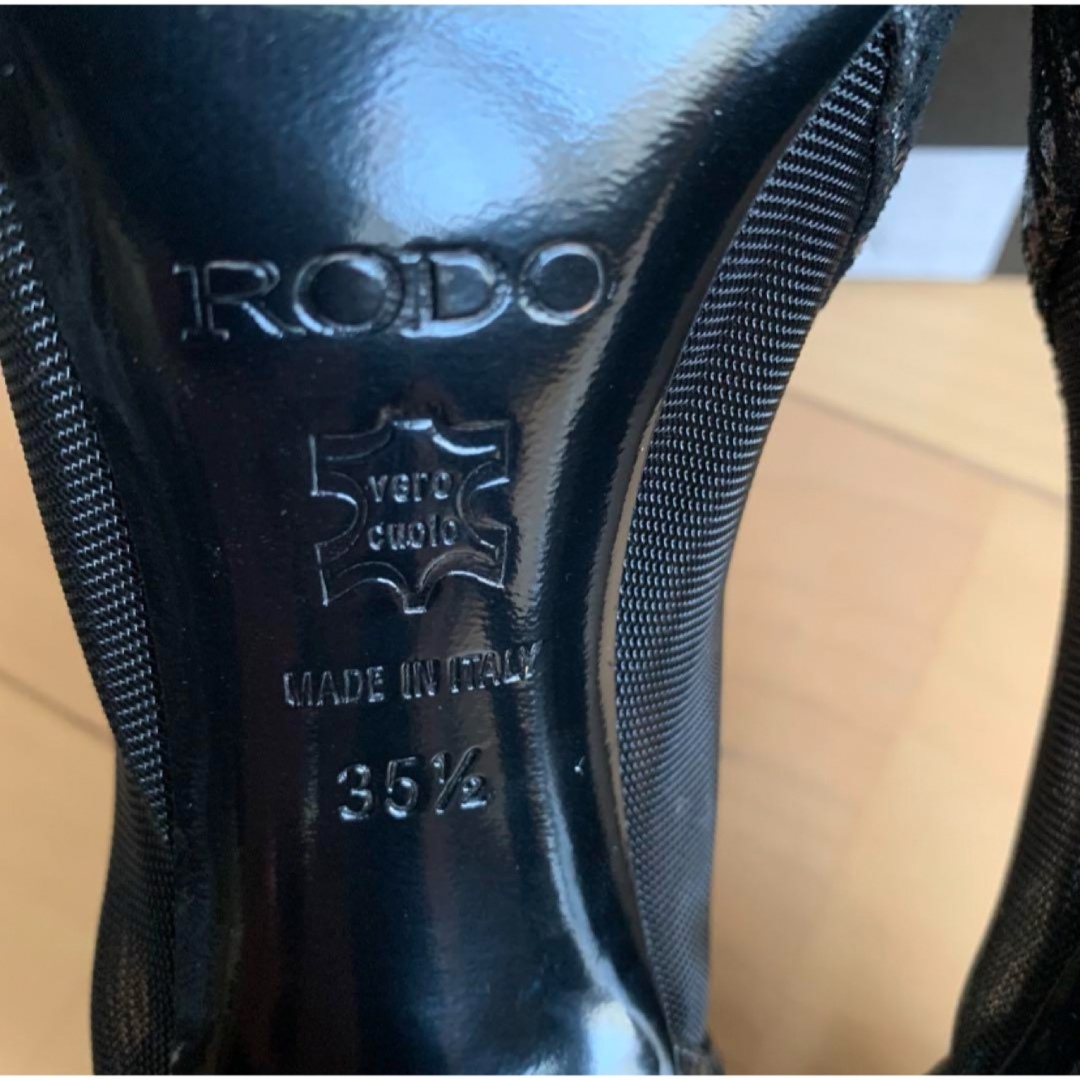 RODO パンプス　スタッズ　ガンメタリック レディースの靴/シューズ(ハイヒール/パンプス)の商品写真