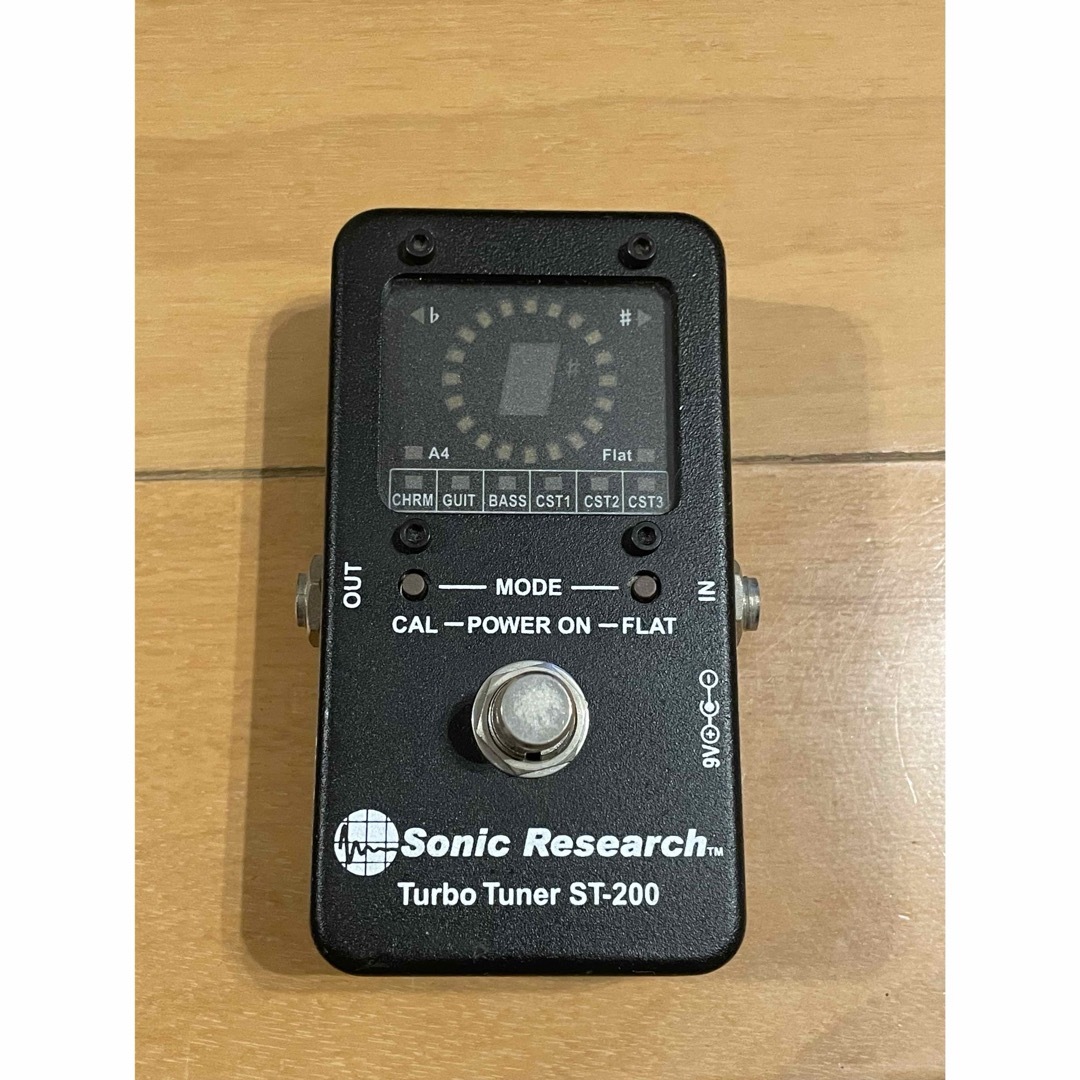 sonic research st-200 ストロボチューナー 楽器のギター(エフェクター)の商品写真