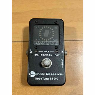 sonic research st-200 ストロボチューナー(エフェクター)