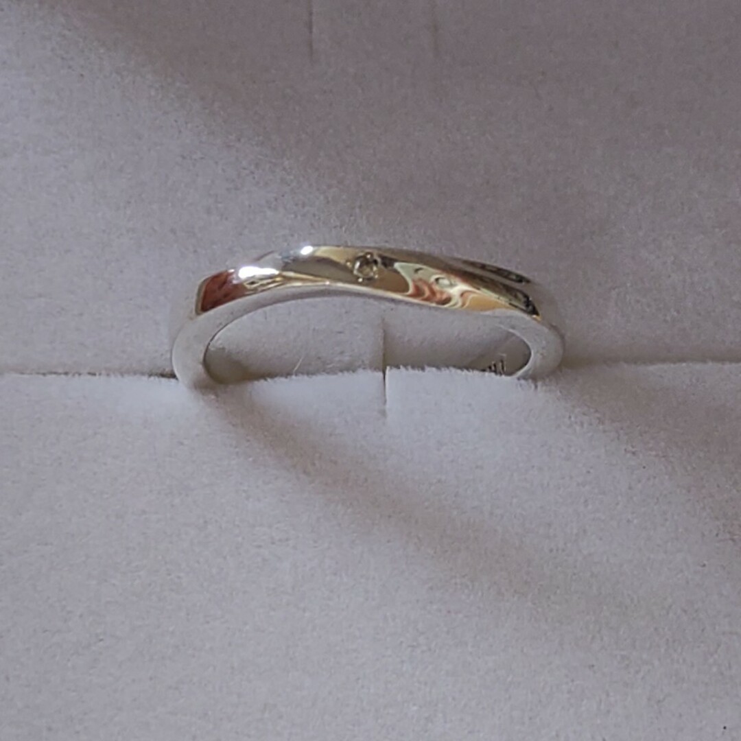 THE KISS(ザキッス)のTHEKISS 　シルバーリング　指輪　約13号 レディースのアクセサリー(リング(指輪))の商品写真