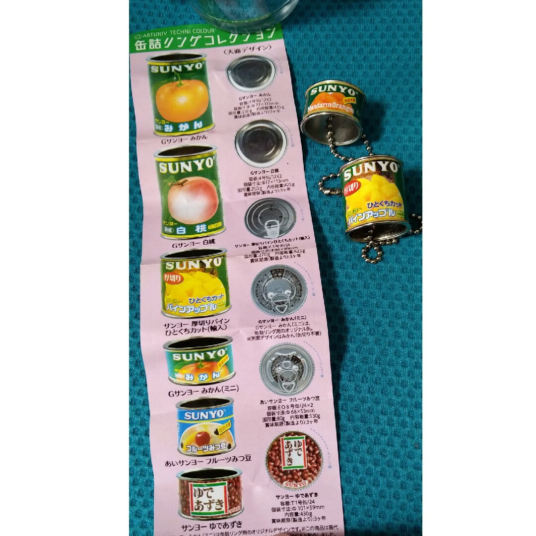ガチャガチャ 缶詰リングコレクション エンタメ/ホビーのエンタメ その他(その他)の商品写真
