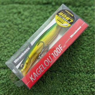 メガバス(Megabass)のカゲロウ100Fメガバスゴールドライム シーバスミノー久保田(ルアー用品)