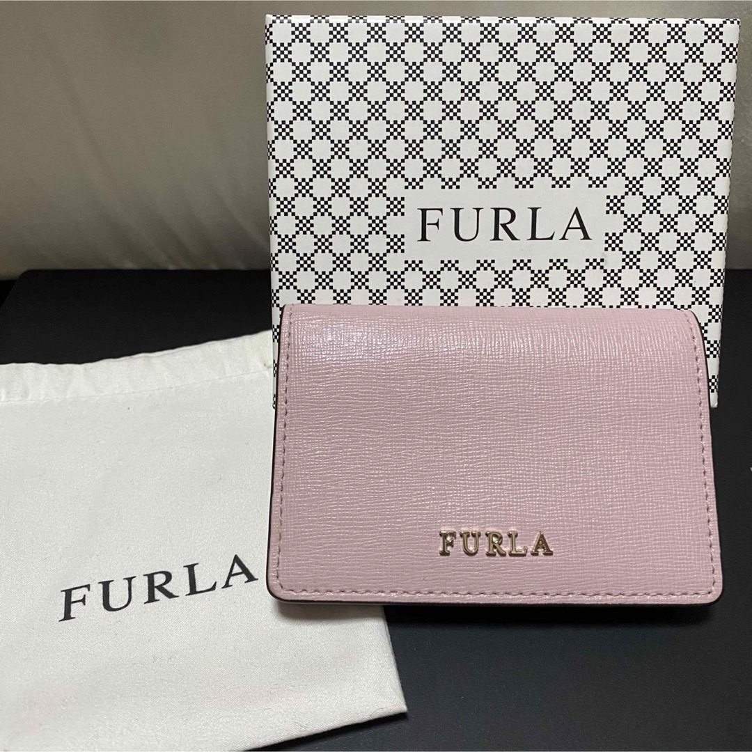 Furla(フルラ)のFURLA 名刺入れ　カメリアピンク レディースのファッション小物(名刺入れ/定期入れ)の商品写真