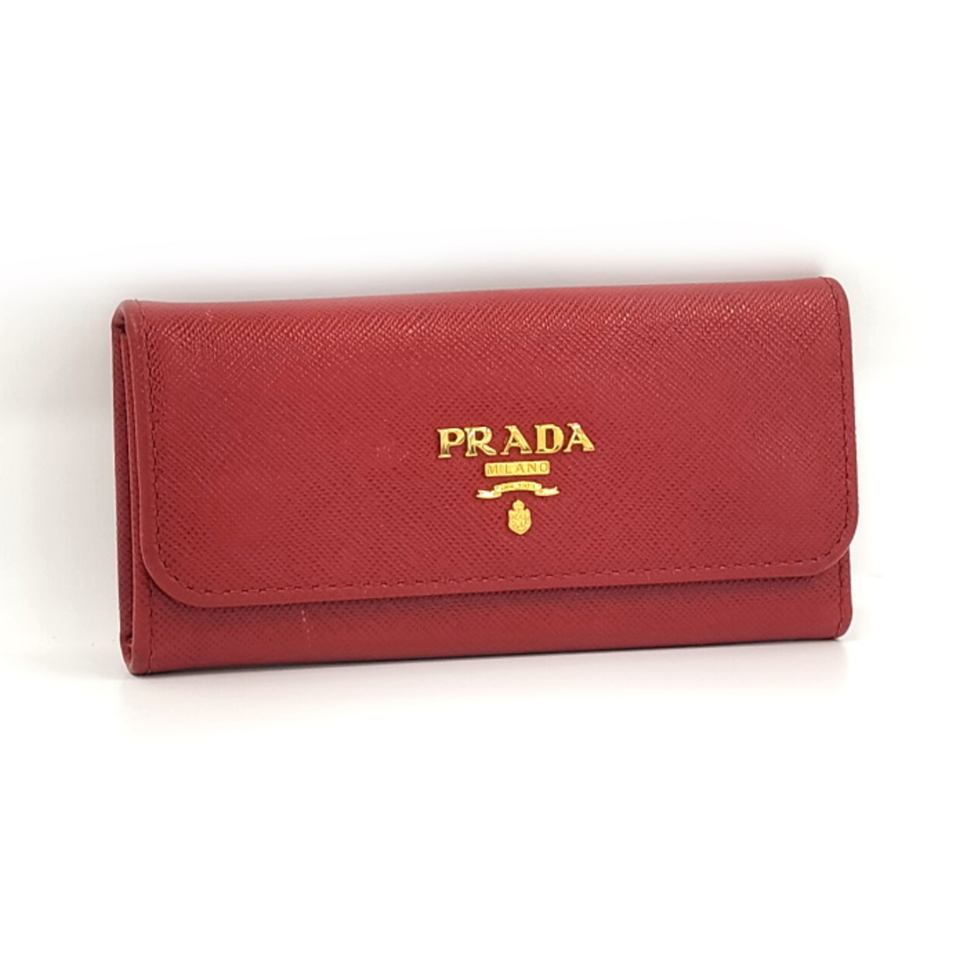 PRADA(プラダ)のPRADA 6連キーケース レザー レッド レディースのファッション小物(キーケース)の商品写真