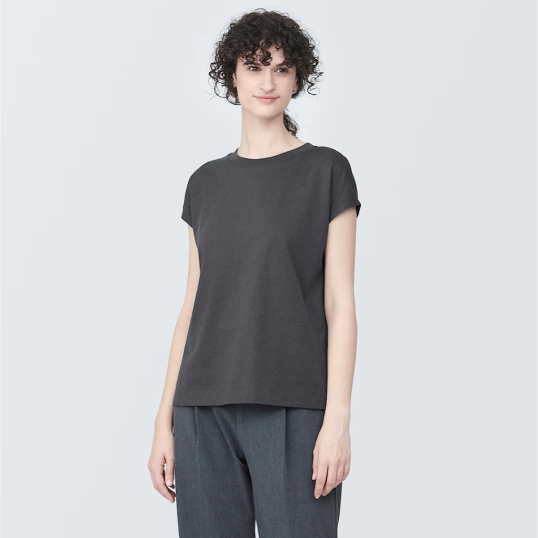 MUJI (無印良品)(ムジルシリョウヒン)のMUJI レディースのトップス(Tシャツ(半袖/袖なし))の商品写真