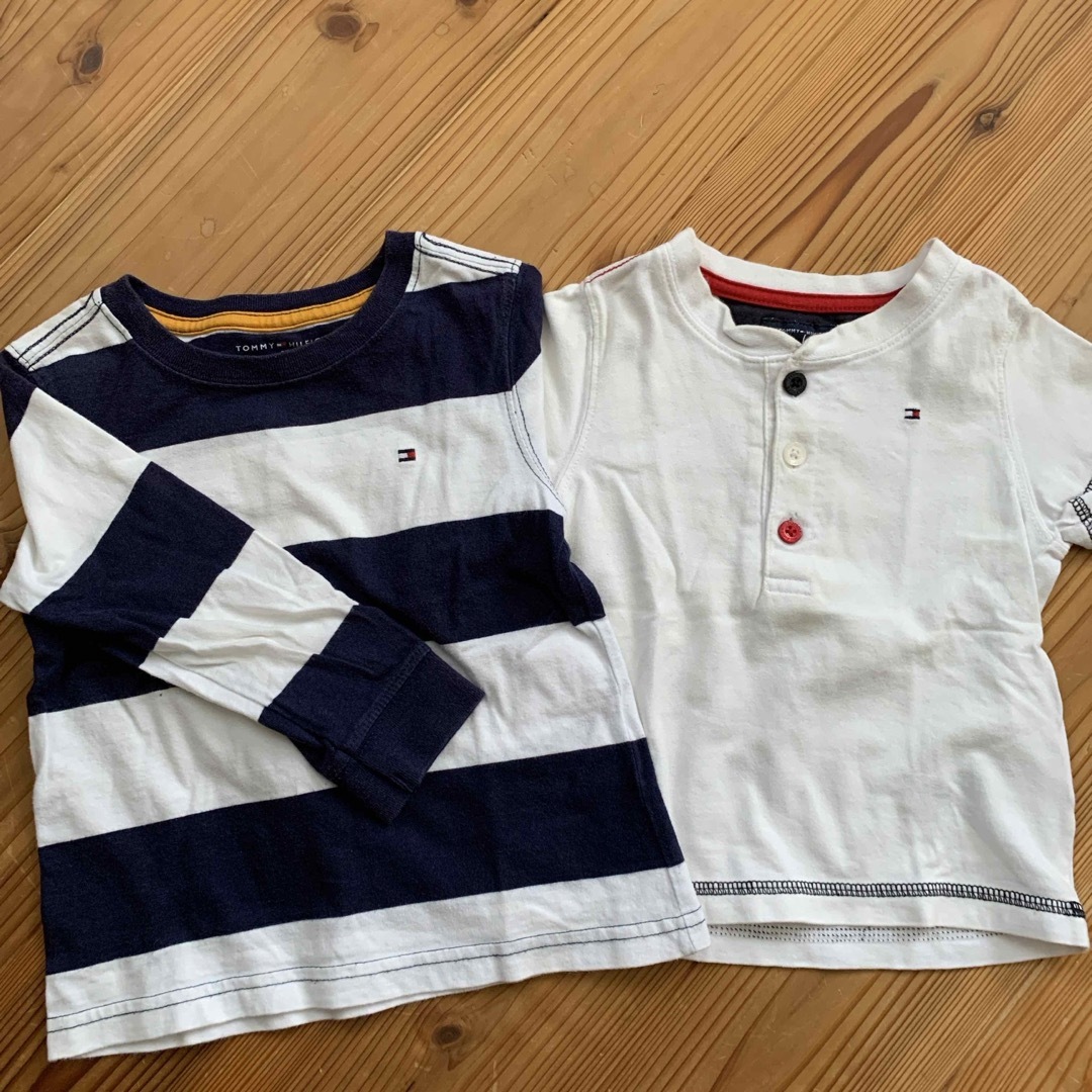 TOMMY HILFIGER(トミーヒルフィガー)のtommy セット キッズ/ベビー/マタニティのベビー服(~85cm)(Ｔシャツ)の商品写真