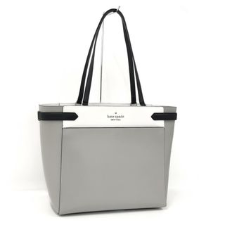 ケイトスペードニューヨーク(kate spade new york)のKATE SPADE トートバッグ レザー グレー(トートバッグ)