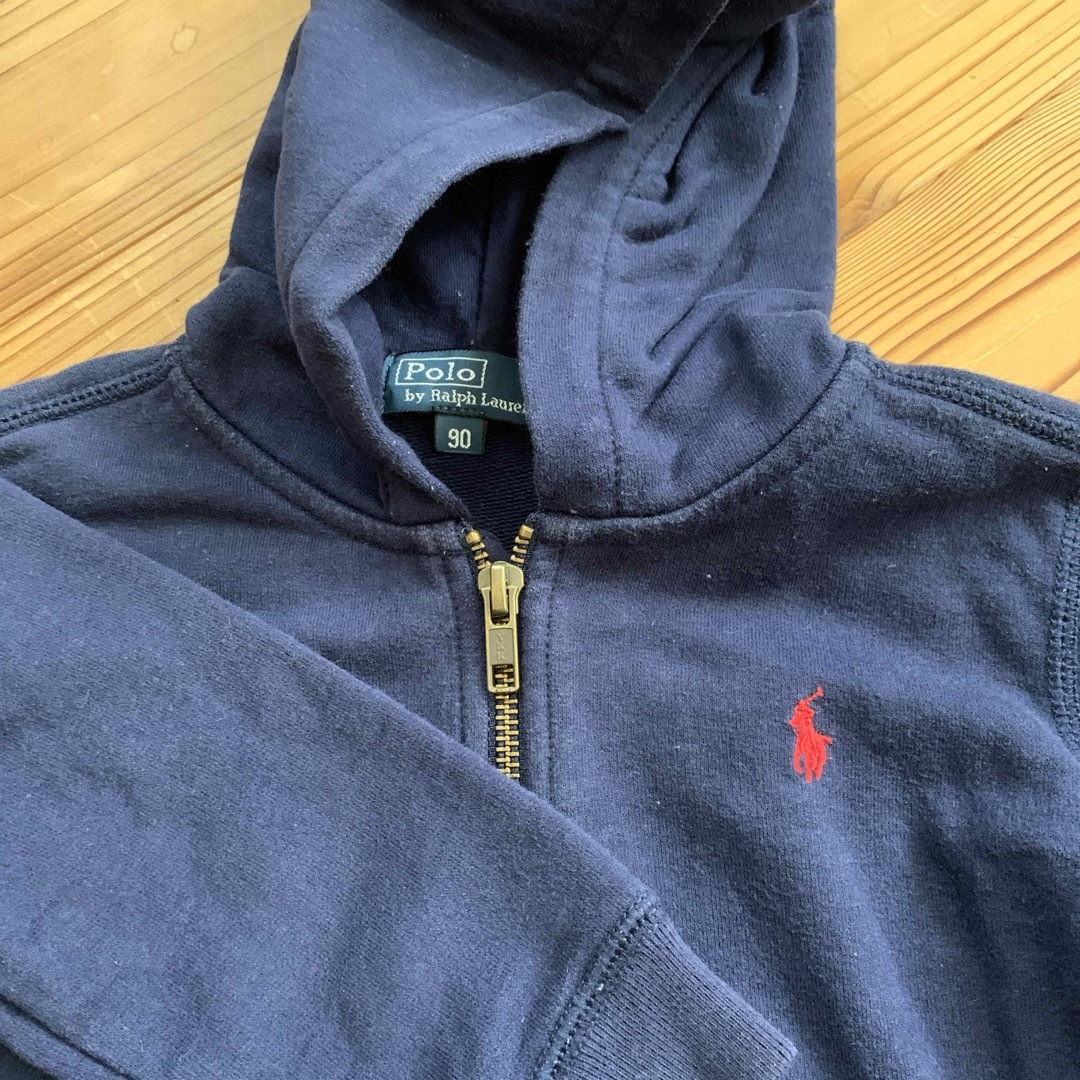 POLO RALPH LAUREN(ポロラルフローレン)のPOLO パーカー キッズ/ベビー/マタニティのキッズ服男の子用(90cm~)(カーディガン)の商品写真