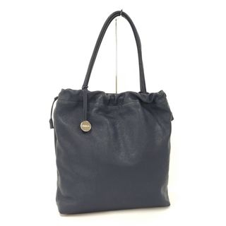 Furla - FURLA トートバッグ レザー ネイビー