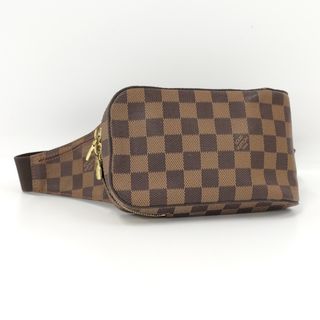 ルイヴィトン(LOUIS VUITTON)のLOUIS VUITTON ジェロニモス ボディバッグ ダミエ エベヌ(ボディバッグ/ウエストポーチ)