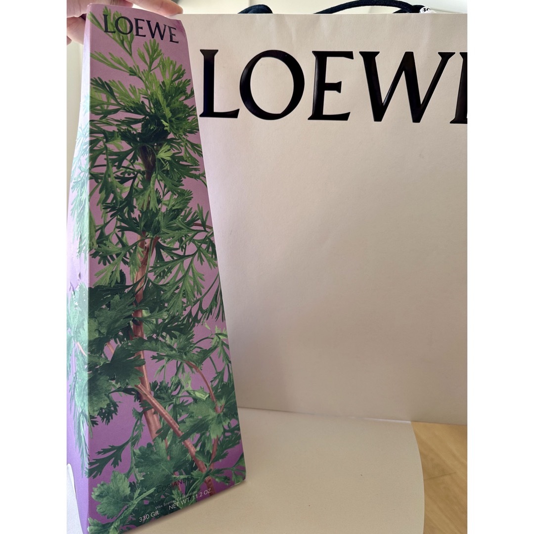 【新品&ショッパー付き】ロエベ　LOEWE キャンドル コスメ/美容のリラクゼーション(キャンドル)の商品写真