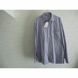 オーラリー(AURALEE)のAURALEE WASHED FINX TWILL STRIPE SHIRTS(シャツ)