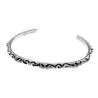 クロムハーツ(Chrome Hearts)のクロムハーツ CHROME HEARTS ■ 【 SBT BAND 】 SBT バンド シルバー バングル ブレスレット 33350(ブレスレット)