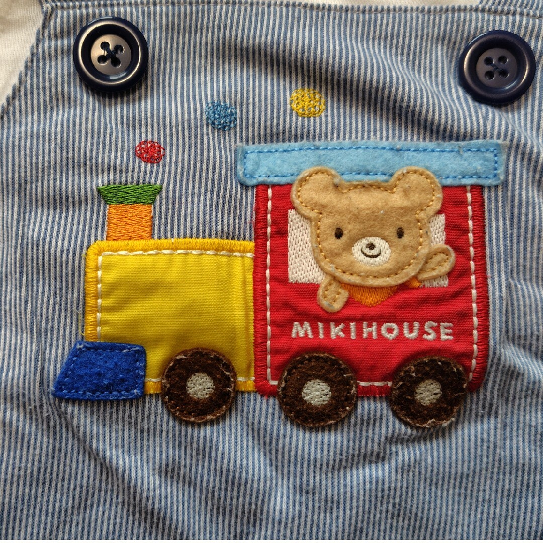 mikihouse(ミキハウス)のミキハウス　ロンパース キッズ/ベビー/マタニティのベビー服(~85cm)(ロンパース)の商品写真