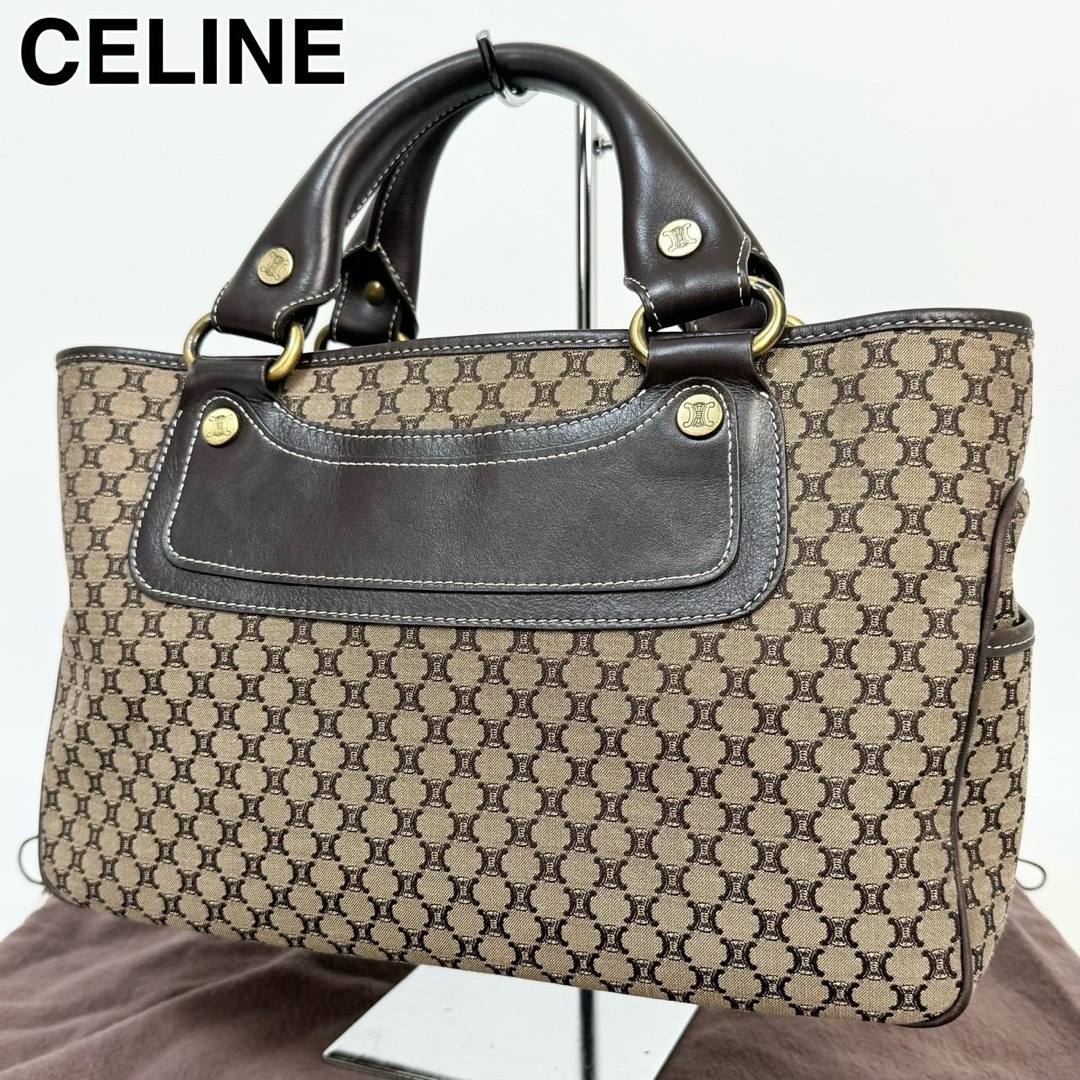 celine(セリーヌ)の24D29 CELINE セリーヌ ブギーバッグ ハンドバッグ キャンバス レディースのバッグ(ハンドバッグ)の商品写真