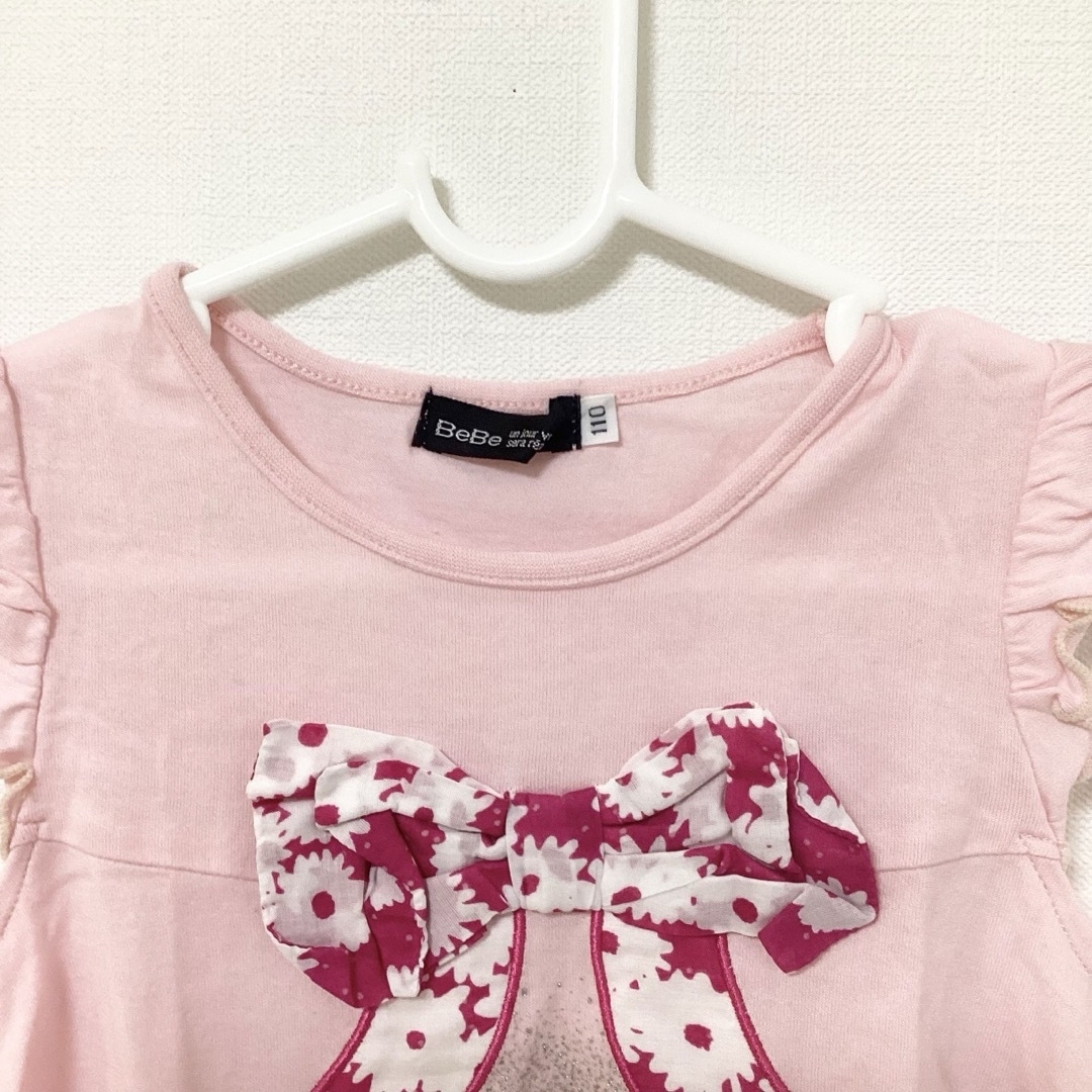 BeBe(ベベ)のBeBe（110） キッズ/ベビー/マタニティのキッズ服女の子用(90cm~)(Tシャツ/カットソー)の商品写真