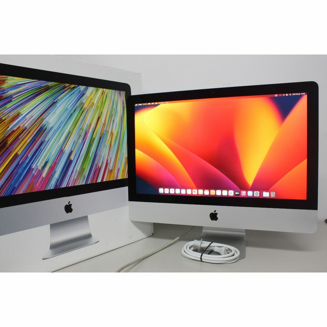 Apple(アップル)のiMac（21.5-inch,2017）1TB/8GB〈MMQA2J/A〉④ スマホ/家電/カメラのPC/タブレット(デスクトップ型PC)の商品写真