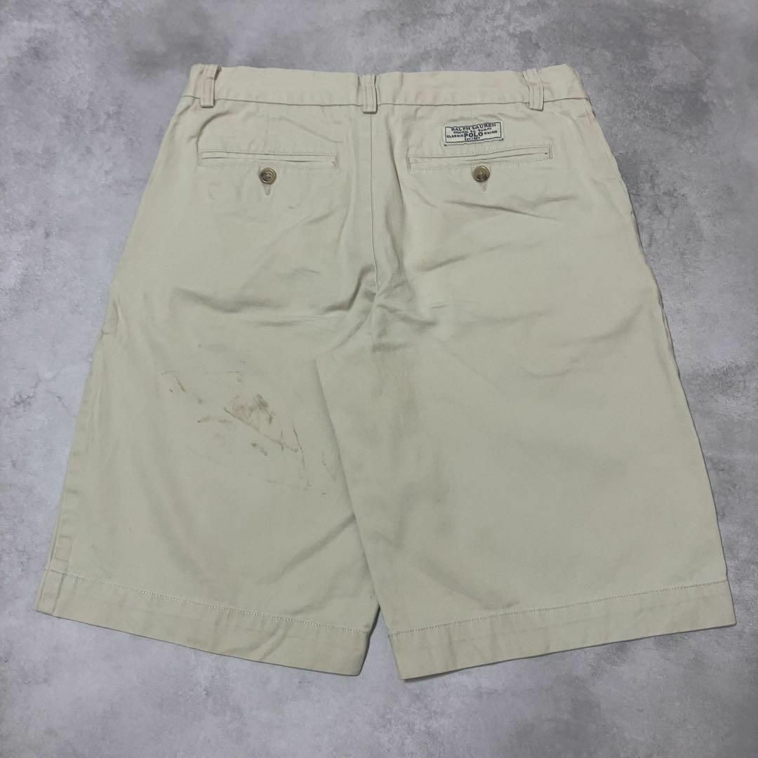 Ralph Lauren(ラルフローレン)の【美品】POLO Ralph Lauren ハーフパンツ S相当 旧タグ チノ メンズのパンツ(ショートパンツ)の商品写真