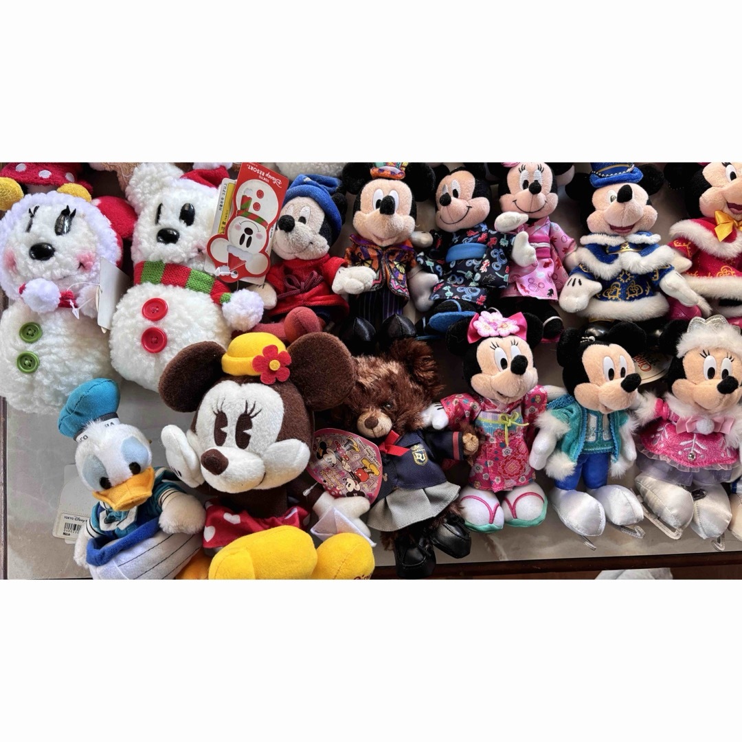 Disney(ディズニー)のディズニー　ぬいぐるみ　キーホルダー エンタメ/ホビーのおもちゃ/ぬいぐるみ(ぬいぐるみ)の商品写真